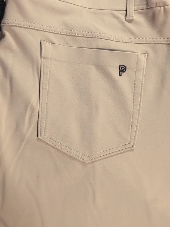 Public Rec Workday Pant Size 42x28 in Khaki Tan Performance Stretch - Picture 2 of 10